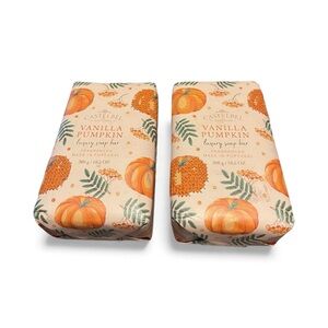 2pk Castelbel Vanilla Pumpkin Luxury Soap Bar